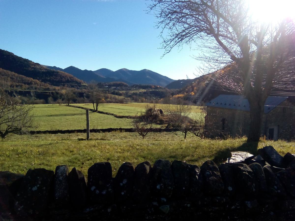 Albergue El Ultimo Bucardo Linás de Broto Dış mekan fotoğraf