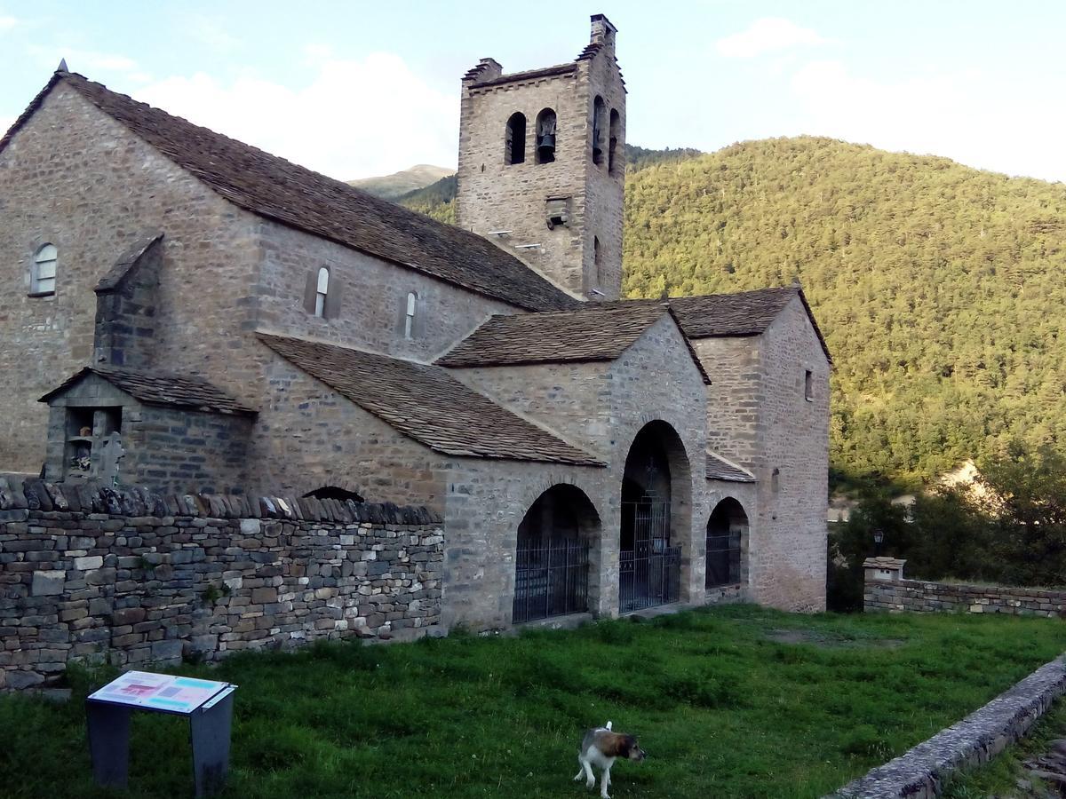 Albergue El Ultimo Bucardo Linás de Broto Dış mekan fotoğraf